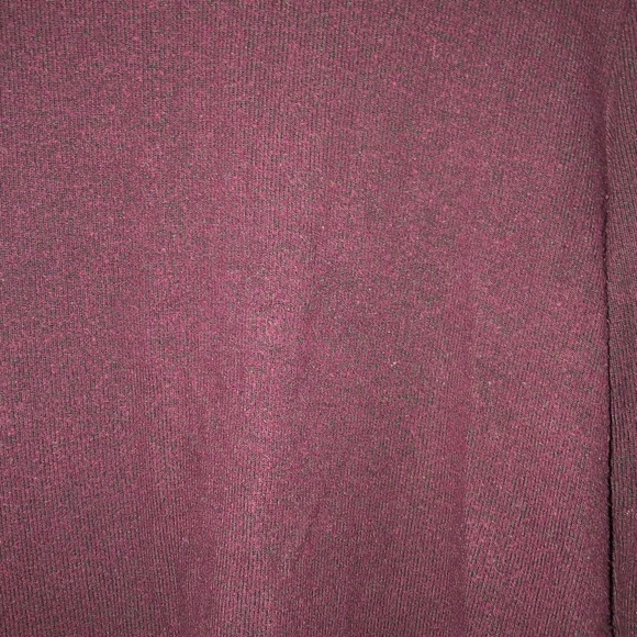 Maroon Burgundy Me to We Essentials Turtleneck - Picture 5 of 6